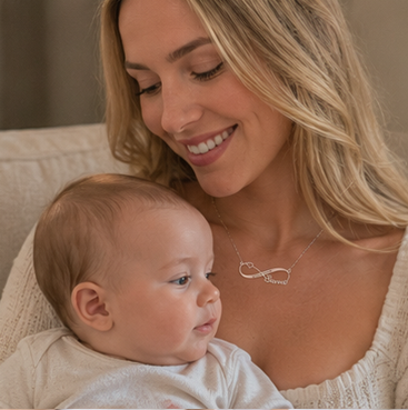 Dainty Infinity Name Necklace